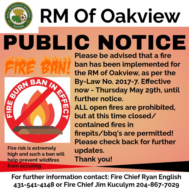 BURN BAN IN EFFECT